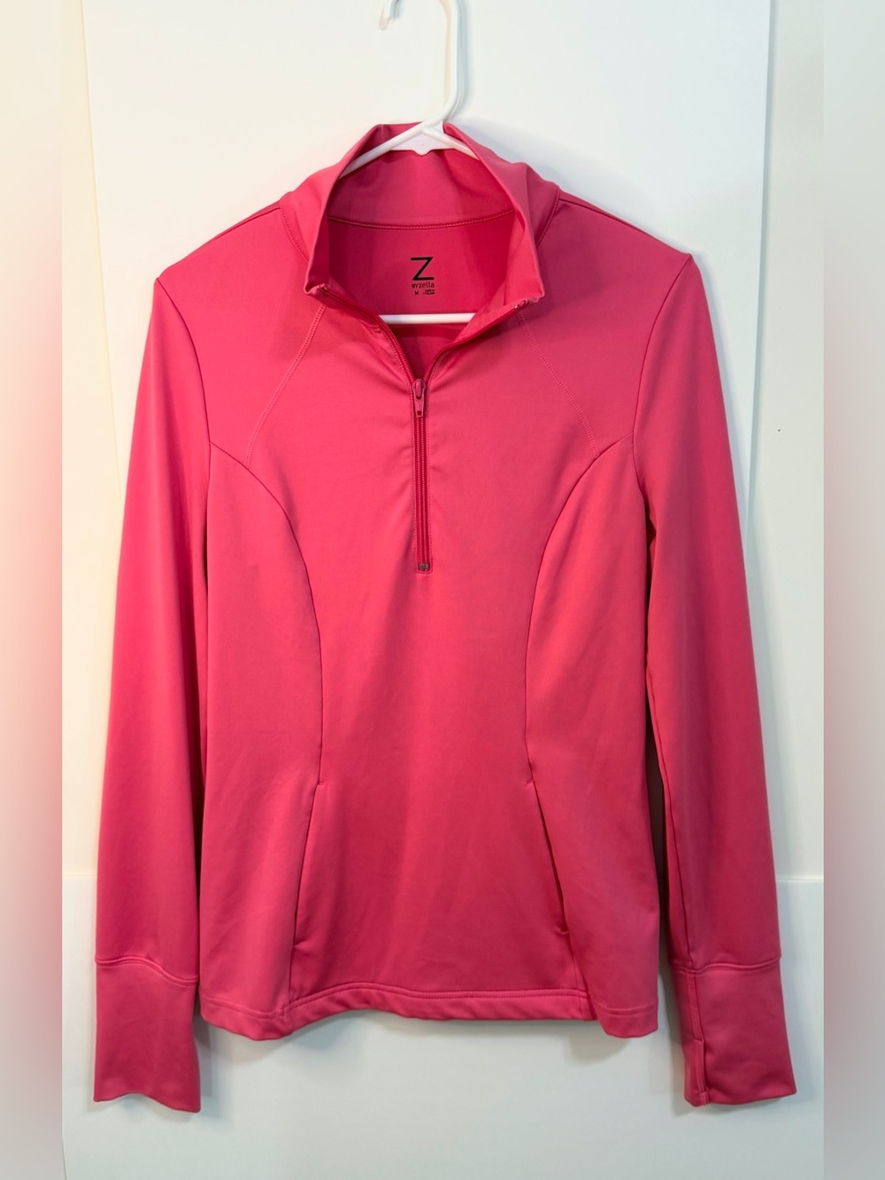 Zella Quarter Zip Pullover Activewear Jacket Medium